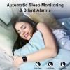 Donerton Smart Watch, Fitness Tracker for Women, 1.4" TFT LCD Screen Smartwatch with Heart Rate and Sleep Monitor, IP67 Waterproof Activity Tracker with Pedometer, Fitness Watch for Android and iOS